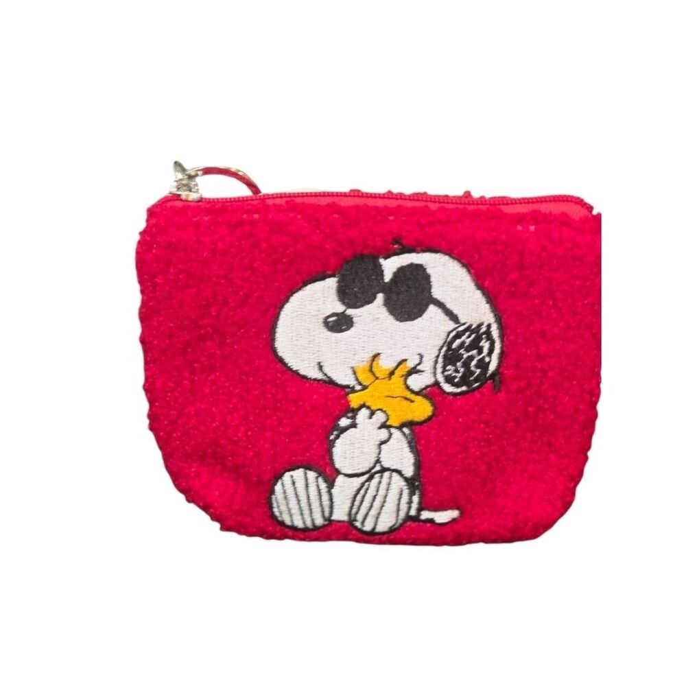 Peanuts Snoopy & Woodstock Zip Keyring Pouch/Wallet